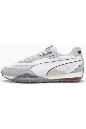 PUMA Blktop Rider Pop Sneakers, Feather Grey/Cool Mid Grey, size 40, Shoes