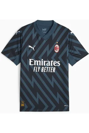 PUMA AC Milan Goalkeeper Short Sleeve Jersey Youth, , size 116, Clothing