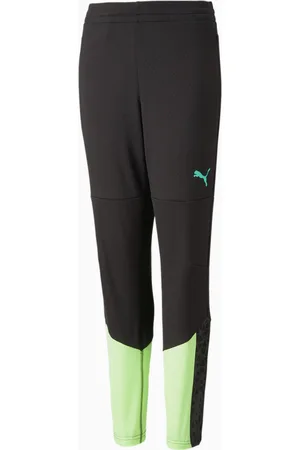 PUMA Individualcup Football Training Pants Youth, Black/Fast Yellow, size 176, Accessories