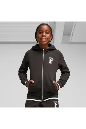 PUMA Squad Youth Full-Zip Fleece Hoodie, , size 128, Clothing
