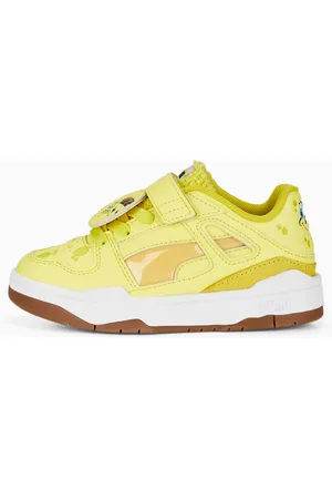 PUMA X Spongebob Slipstream Sneakers Kids, Lucent Yellow/Citronelle, size 35, Shoes