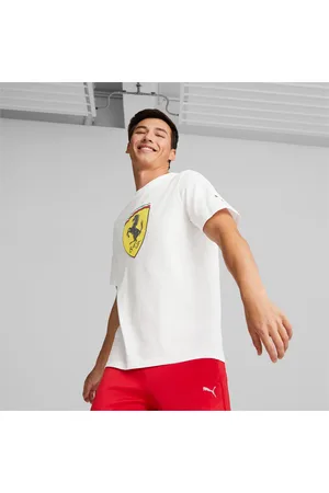 PUMA Scuderia Ferrari Big Shield T-Shirt Men, , size XL, Clothing
