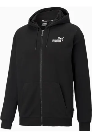PUMA Essentials Small Logo Full-Zip Hoodie Men, , size L, Clothing