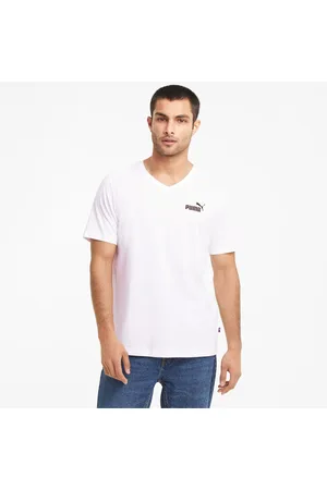 PUMA Essentials V-Neck T-Shirt Men, , size L, Clothing