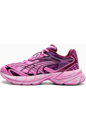 PUMA X Pleasures Velophasis Overdye Sneakers, Grape Wine/Mauve Pop, size 42, Shoes