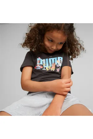 PUMA X Spongebob Logo T-Shirt Kids, , size 164, Clothing