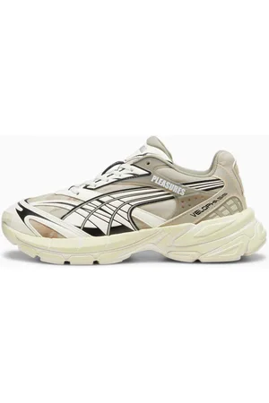 PUMA X Pleasures Velophasis Overdye Sneakers, Birch Tree/Anise Flower, size 40, Shoes