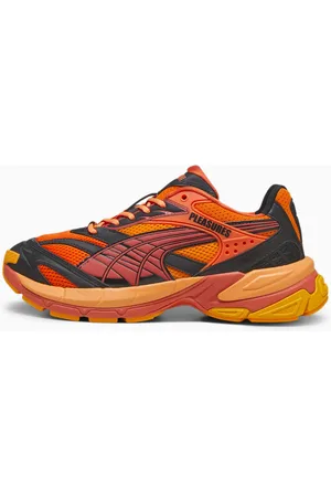 PUMA X Pleasures Velophasis Layers Sneakers, Cayenne Pepper/Astro Red, size 36, Shoes