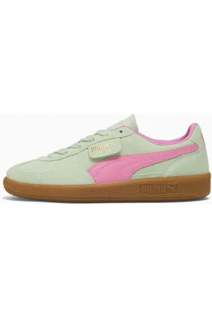 PUMA Palermo Unisex Sneakers, Fresh Mint/Fast Pink, size 35,5, Shoes