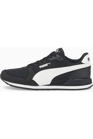 PUMA ST Runner V3 Mesh Youth Trainers, Black/White, size 35,5, Shoes