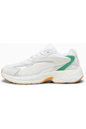 PUMA Teveris Nitro Corduroy Sneakers, Warm White/Archive Green, size 44,5, Shoes