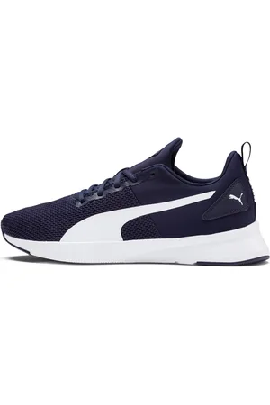 PUMA Flyer Running Shoe Sneakers, Peacoat/White, size 35,5, Shoes