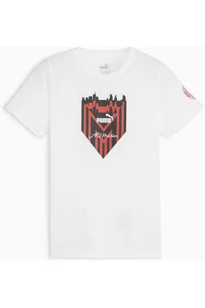 PUMA AC Milan Ftblicons Youth T-Shirt, , size 176, Clothing
