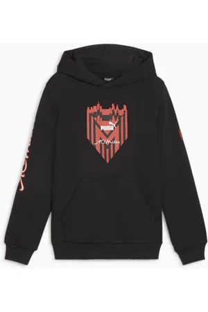 PUMA AC Milan Ftblicons Youth Hoodie, , size 176, Clothing