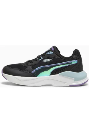 PUMA X-Ray Speedlite Deep Dive Youth Sneakers, Black/Ultraviolet/Turquoise Surf, size 35,5, Shoes