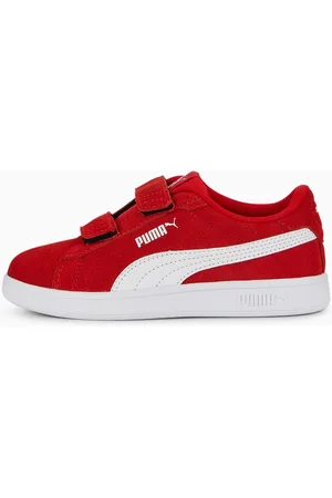 PUMA Smash 3.0 Suede Sneakers Kids, For All Time Red/White, size 27,5, Shoes