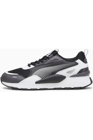 PUMA RS 3.0 Essentials Sneakers, Black/White/Dark Coal, size 36, Shoes