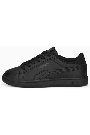 PUMA Smash 3.0 L Shoes Kids, Black/Shadow Grey, size 27,5