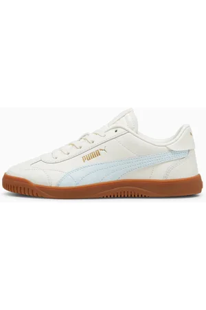 PUMA Club 5V5 Sneakers, Warm White/Dewdrop/Gold, size 40, Shoes