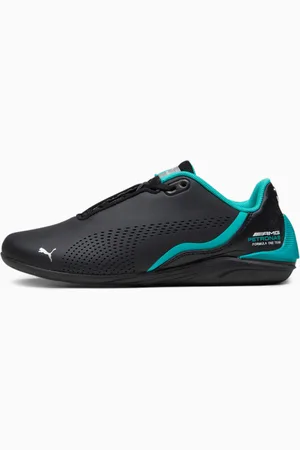 PUMA Mercedes-Amg Petronas Formula 1 Drift Cat Decima Motorsport Shoes Youth, Black/Spectra Green, size 35,5, Shoes