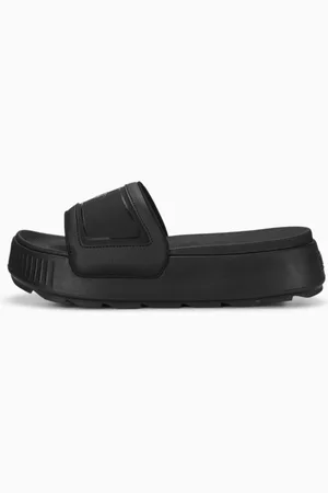 PUMA Karmen Swimming Slide Sandalss Women, Black, size 38, Shoes