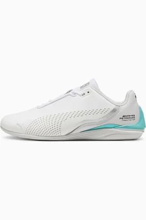 PUMA Mercedes-Amg Petronas Formula 1 Drift Cat Decima Motorsport Shoe Sneakers, White/Sheen Green, size 39, Shoes
