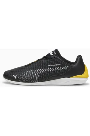 PUMA Porsche Legacy Drift Cat Decima Driving Shoes, Black/Sport Yellow, size 39