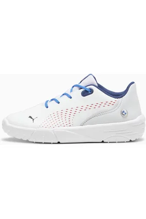 PUMA BMW M Motorsport Drift Cat Decima Motorsport Shoes Kids, White/Silver Mist/Pop Red, size 27,5, Shoes