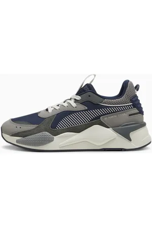 PUMA Rs-X Suede Sneakers, Dark Blue, size 43, Shoes