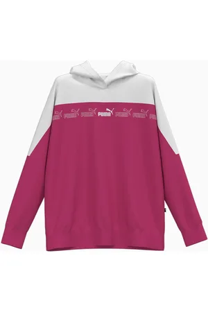 PUMA Around The Block Hoodie Women, , size L, Clothing