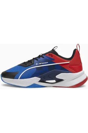 PUMA BMW M Motorsport Lgnd Renegade Sneakers, Cool Cobalt/Pro Blue/Pop Red, size 41, Shoes