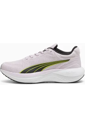 PUMA Scend Pro Running Shoes, Grape Mist/Black/Lime Pow, size 35,5, Shoes