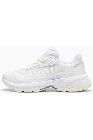 PUMA Velophasis 002 Tech Sneakers, White/Silver, size 37, Shoes