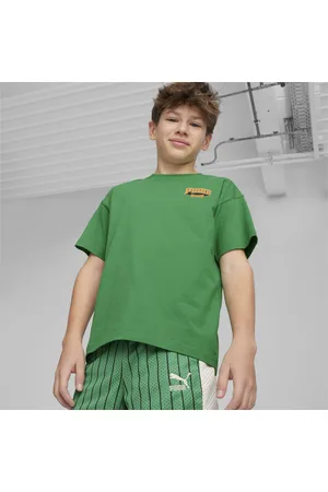 PUMA For The Fanbase Youth Graphic T-Shirt, , size 128, Clothing