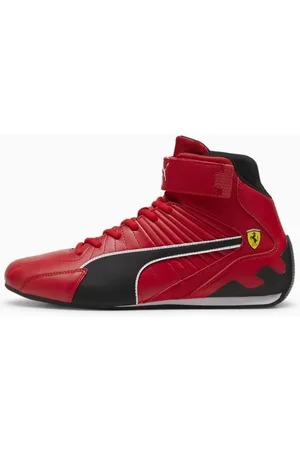 PUMA Scuderia Ferrari Kart Cat Rl Mid Motorsport Sneakers, Red, size 44,5, Shoes