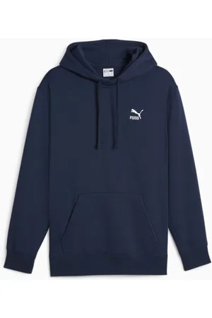 PUMA Classics Hoodie Men, Dark Blue, size L, Clothing