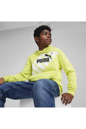 PUMA Power Youth Graphic Hoodie, , size 128, Clothing