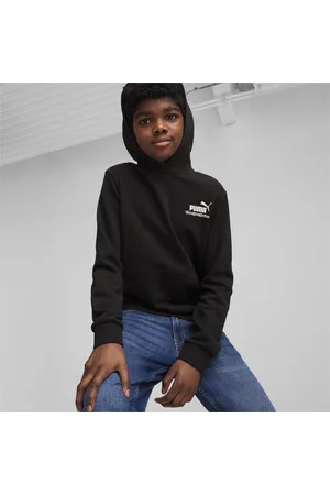 PUMA Ess+ Mid 90S Youth Hoodie, , size 128, Clothing