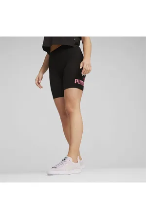 PUMA Essentials Logo Short Tights Youth, , size 11-12Y, Clothing