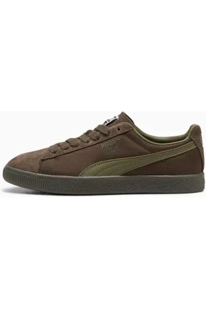 PUMA Clyde Soph Sneakers, Chocolate/Gum, size 38, Shoes