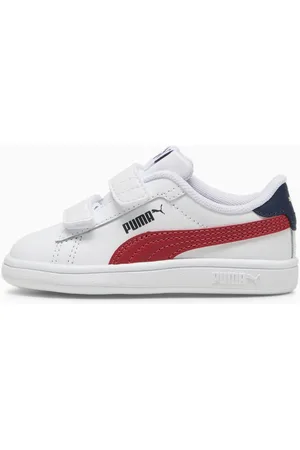 PUMA Smash 3.0 Leather V Sneakers Baby, Dark Blue, size 21, Shoes