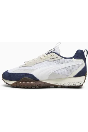 PUMA Blktop Rider Preppy Sneakers, White/Silver Mist, size 36, Shoes