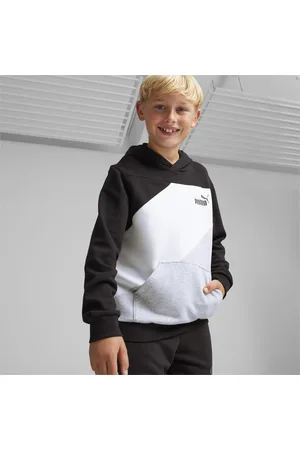 PUMA Power Colourblock Youth Hoodie, , size 128, Clothing