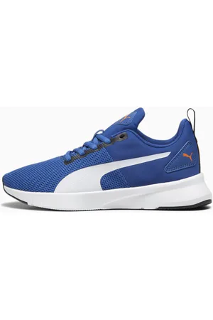 PUMA Flyer Runner Youth Trainers, Cobalt Glaze/White/Black, size 35,5, Shoes