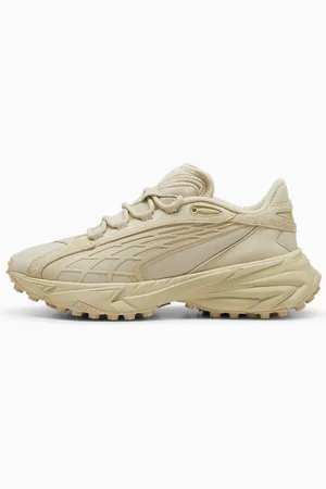 PUMA Spirex Premium Sneakers, Putty/Prairie Tan, size 37, Shoes