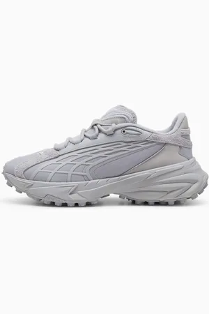 PUMA Spirex Premium Sneakers, Grey Fog/Cool Light Grey, size 37, Shoes