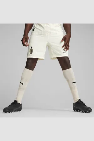 PUMA AC Milan x Pleasures Promo Football Shorts, Pristine/Granola, size L, Clothing
