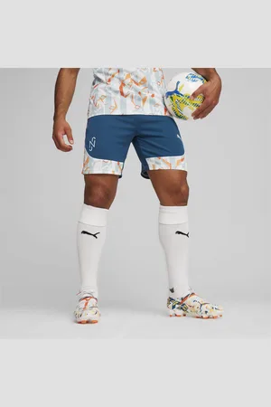 PUMA X Neymar Jr Creativity Football Shorts, Ocean Tropic/Hot Heat, size L, Clothing