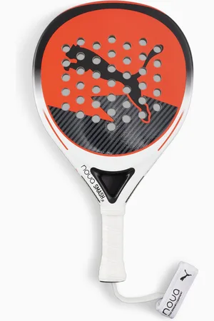 PUMA Nova Padel Smash Racket, Active Red/Black/White