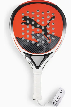 PUMA Nova Padel Smash Youth Racket, Active Red/Black/White